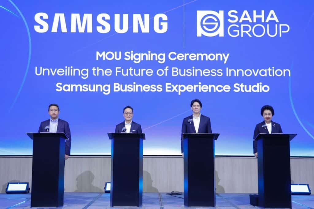 MAY PR 2025 08 29 142356 ซัมซุง จับมือ เครือสหพัฒน์ เปิดตัว “Business Experience Studio”ศูนย์จัดแสดงเทคโนโลยี โซลูชันล้ำสมัยเพื่อองค์กรธุรกิจ