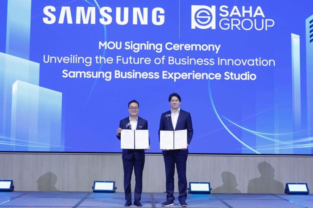 MAY PR 2025 08 29 142646 ซัมซุง จับมือ เครือสหพัฒน์ เปิดตัว “Business Experience Studio”ศูนย์จัดแสดงเทคโนโลยี โซลูชันล้ำสมัยเพื่อองค์กรธุรกิจ