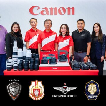 MAY PR 2025 09 05 144530 แคนนอนเดินหน้าสนับสนุนสโมสรฟุตบอลไทยต่อเนื่อง พร้อมยกระดับวงการกีฬา ร่วมสร้างแรงบันดาลใจ เสริมศักยภาพในการแข่งขันไทยลีกตลอดฤดูกาล 2025/26
