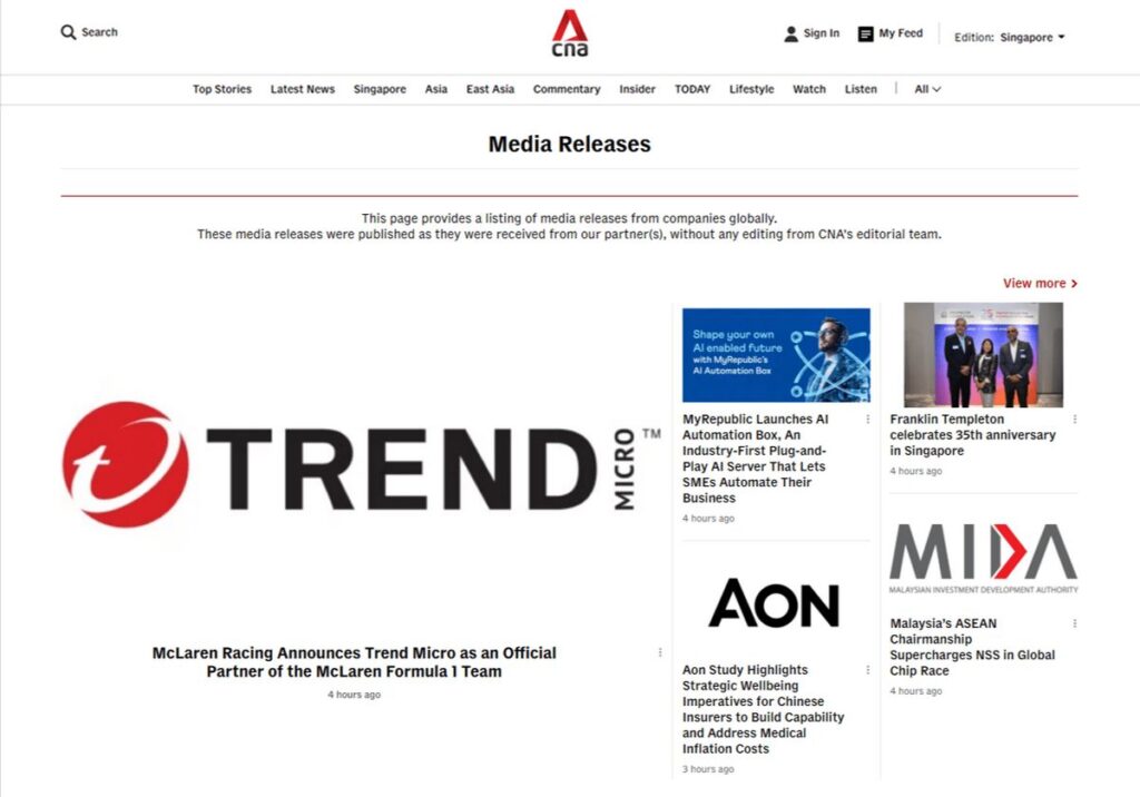 MAY PR 2025 09 08 164300 1 Media OutReach Newswire Strengthens Press Release Distribution Network in Singapore and Southeast Asia