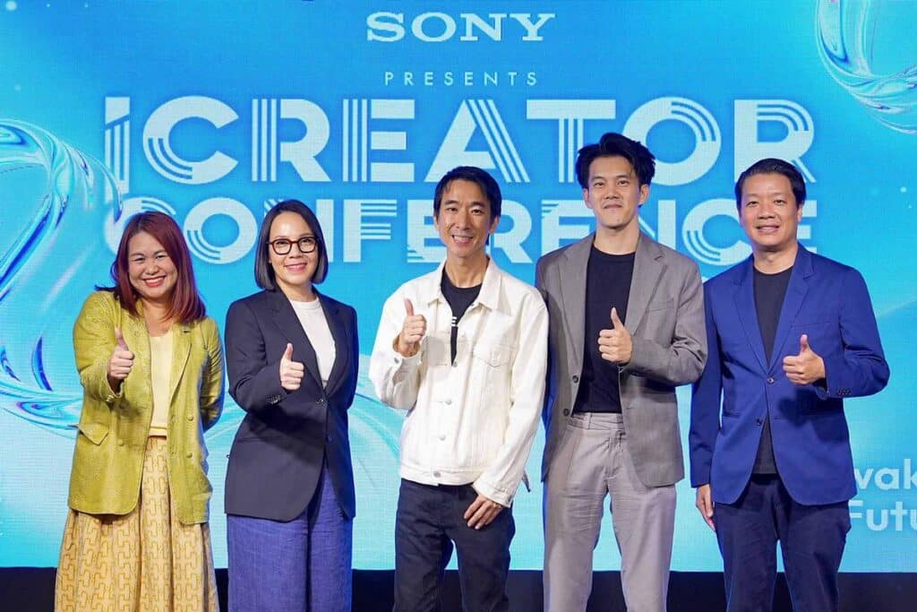 MAY PR 2025 09 24 154122 โซนี่ไทยหนุนวงการครีเอเตอร์ไทยต่อเนื่อง 3 ปี ก้าวสู่บทบาท Title Sponsor งาน iCreator Conference 2025 ดึง “Peanut Butter”, “Gift Lee” และ “Here’s Jae” ร่วมแบ่งปันประสบการณ์จริง จุดประกายแรงบันดาลใจให้ครีเอเตอร์รุ่นใหม่