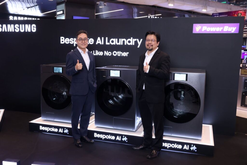 MAY PR 2025 10 01 154822 เพาเวอร์บาย จับมือ ซัมซุง เปิดตัว Bespoke AI Laundry ซีรีส์เครื่องซัก–อบอัจฉริยะรุ่นล่าสุด พร้อมส่งโปรสุดเอ็กซ์คลูซีฟเอาใจลูกค้าเพาเวอร์บายเท่านั้น