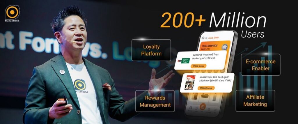 MAY PR 2025 12 01 182924 2 BUZZEBEES สร้างประวัติการณ์! กวาดฐานผู้ใช้งานทะลุ 200 ล้านบัญชี ชูจุดแข็งอันดับ 1 ด้าน Full funnel เชื่อมต่อ Ecosystem ไร้รอยต่อ พร้อมรองรับธุรกิจทุกขนาดตั้งแต่ Enterprise ถึง Retail