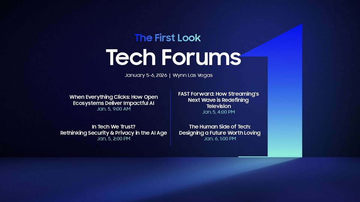 MAY PR 2025 12 23 162858 ซัมซุง ขนทัพผู้เชี่ยวชาญเปิดเวที Tech Forum ในงาน CES 2026 เผยทิศทาง AI สมาร์ทโฮม และดีไซน์แห่งอนาคต