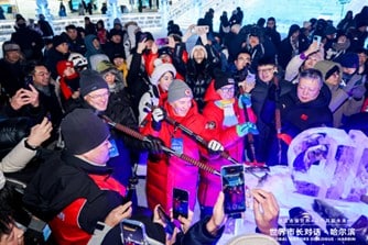 รูปภาพ2 1 Ice and Snow as a Bridge to Global Dialogue, Charting a New Chapter of Cooperative Development: the “Global Mayors Dialogue · Harbin” Kicked Off on January 6