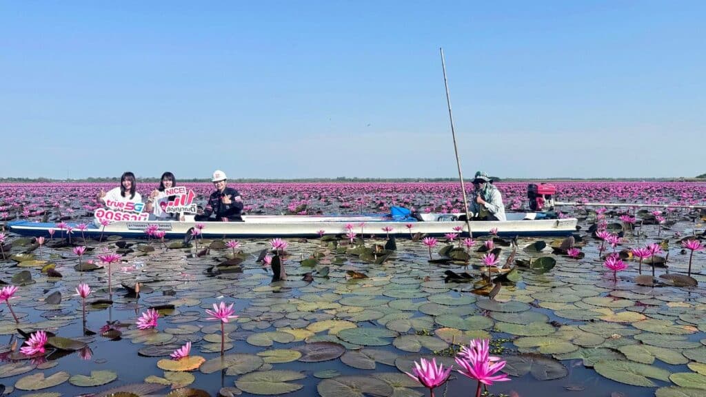 True Corporation Boosts 5G at Udon Thani’s “Red Lotus Sea” for Thai and Foreign Tourists Following “Lisa,” Delivering Up to 9x Faster Speeds with Full Coverage Across Piers and Photo Spots 6 MAY PR 2026 02 11 195158 True Corporation Boosts 5G at Udon Thani’s “Red Lotus Sea” for Thai and Foreign Tourists Following “Lisa,” Delivering Up to 9x Faster Speeds with Full Coverage Across Piers and Photo Spots