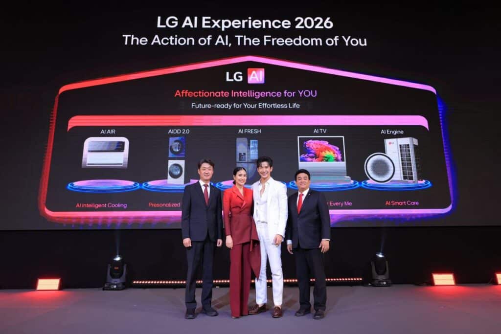 MAY PR 2026 02 19 150229 แอลจี ประเทศไทย ปฏิวัติชีวิตยุคใหม่ เปิดงาน 'LG AI Experience 2026: The Action of AI. The Freedom of You'
