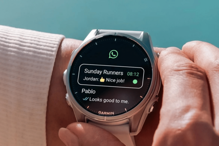 Garmin WhatsApp