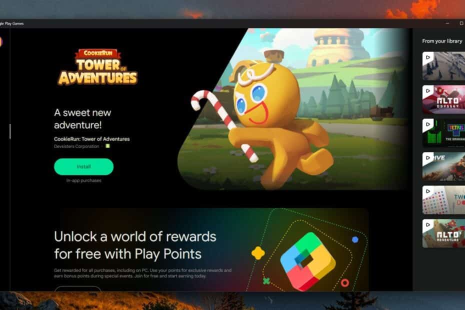 Google Play Games บน PC
