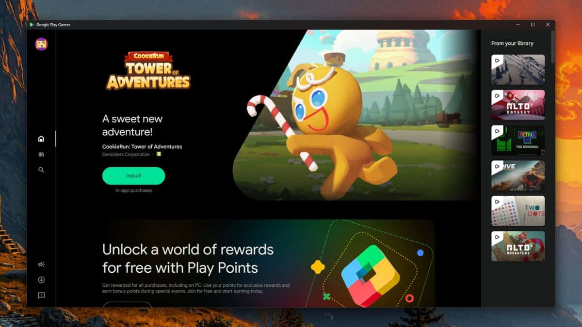 Google Play Games บน PC