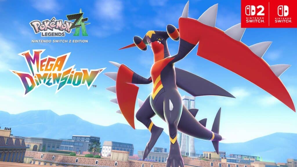 MAY PR 2026 03 01 185956 อัปเดตข้อมูลล่าสุดจาก Pokémon Legends: Z-A – Mega Dimension กาเบรียสเผยร่างวิวัฒนาการเมก้ารูปแบบใหม่ที่แตกต่างจากเดิม "เมก้ากาเบรียส Z "