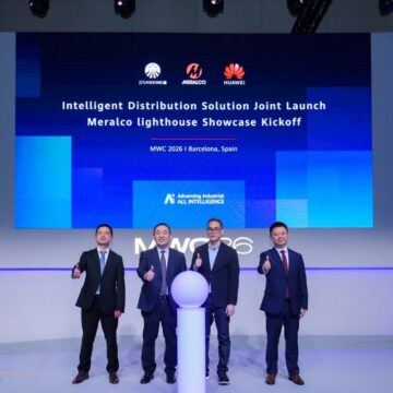 MAY PR 2026 03 10 183052 Huawei, Meralco และ SANXING Ningbo เปิดตัวโซจ่ายไฟอัตโนมัติ พร้อมโครงการ Lighthouse Initiative