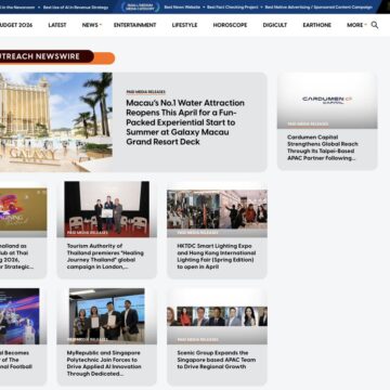 MAY PR 2026 03 19 170426 Media OutReach Newswire Further Strengthens Singapore and Asia Pacific Reach with Strategic AsiaOne Partnership