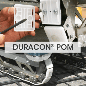 prw PI1fl BN4tWSX9 ผลิตภัณฑ์เรซิน DURACON(R) POM ของโพลีพลาสติกส์ ถูกนำไปใช้กับระบบขนย้ายแบบตีนตะขาบสุดทันสมัย