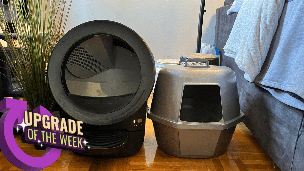 กระบะทรายแมวอัตโนมัติ