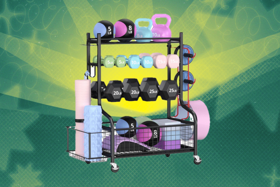 ชั้นวางอุปกรณ์ออกกำลังกาย