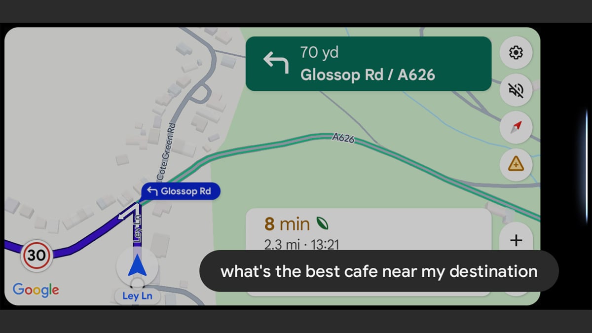 Gemini ใน Google Maps
