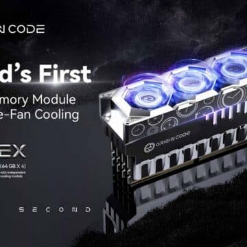 MAY PR 2026 04 30 131750 Origin Code เปิดตัว “VORTEX DDR5” หน่วยความจำ DDR5 รุ่นแรกของโลก พร้อมระบบระบายความร้อนพัดลม 3 ตัว ยกระดับประสิทธิภาพสู่ขีดสุด