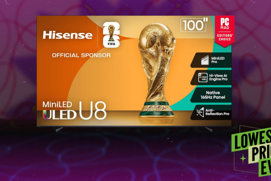 ทีวี Hisense 100 นิ้ว
