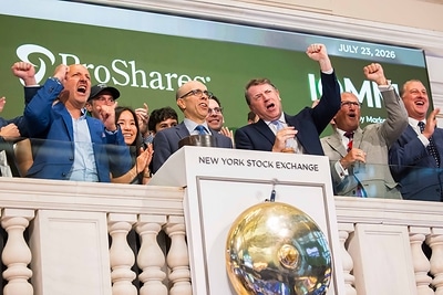 ProShares at the NYSE on July 23 ProShares at the NYSE on July 23
