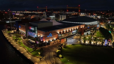 The O2 Belfast arena exterior The O2 Belfast arena exterior