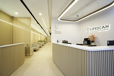 The reception area of Lifescan Imaging at Paragon Medical, a leading private radiology provider acquired by HMI Medical to expand its diagnostic network across Singapore. The reception area of Lifescan Imaging at Paragon Medical, a leading private radiology provider acquired by HMI Medical to expand its diagnostic network across Singapore.