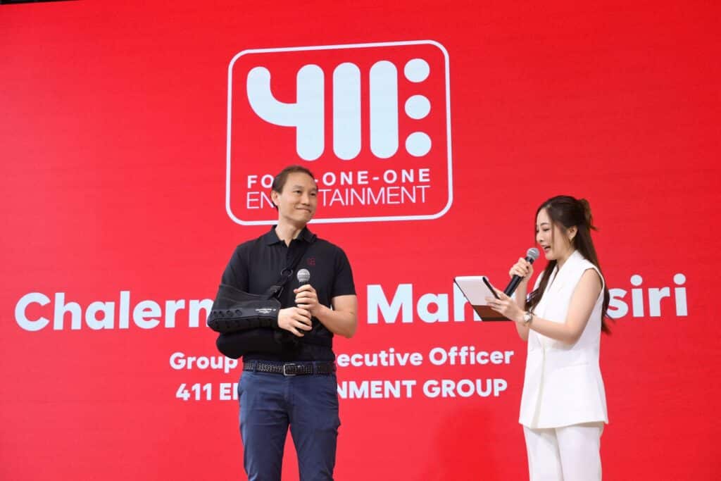 MAY PR 2026 08 01 131507 กึ้ง เฉลิมชัย มหากิจศิริ นำทัพ 411 Entertainment GROUP เปิดเกมใหม่ในวงการการศึกษาเปิดตัว “SCA PLUS” แพลตฟอร์มการเรียนรู้ “Creative Arts & Entertainment Education” แห่งอนาคต พร้อมต่อยอดการลงทุนในธุรกิจการศึกษากว่า 100 ล้านบาท