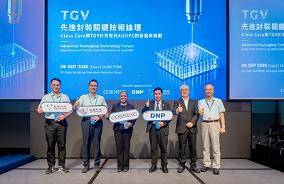 Spirox hosted the “2026 Advanced Packaging Technology Forum,” focusing on the development and challenges of Glass Core and TGV technologies for next-generation AI/HPC applications. Pictured from left to right are Paul Yang, and Peter Chin of Spirox; Odessa Petzold of Corning; Satoru Kuramochi of DNP; Dandy Yeh of GIGABYTE; and Jack Chen of Spirox. Spirox hosted the “2026 Advanced Packaging Technology Forum,” focusing on the development and challenges of Glass Core and TGV technologies for next-generation AI/HPC applications. Pictured from left to right are Paul Yang, and Peter Chin of Spirox; Odessa Petzold of Corning; Satoru Kuramochi of DNP; Dandy Yeh of GIGABYTE; and Jack Chen of Spirox.