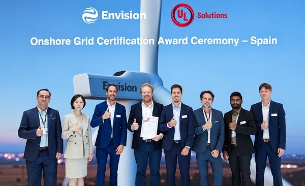 UL Solutions Spanish Onshore Grid Certification Ceremony UL Solutions Spanish Onshore Grid Certification Ceremony