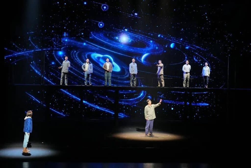 สถาบันเทคโนโลยีฮาร์บินเปิดตัวละครเวที “The Stargazers” ถ่ายทอดจิตวิญญาณนักวิทยาศาสตร์-ครูผู้เสียสละ 11