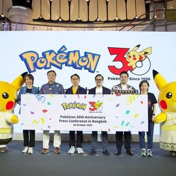 ร่วมฉลองครบรอบ 30 ปี Pokémon เปิดตัวกิจกรรมฉลองครบรอบ 30 ปีในไทย พร้อมชวนทุกคนสนุกไปกับ Pokémon RUN, PokéXciting!, Pokémon Center BANGKOK และอีกมากมาย 7